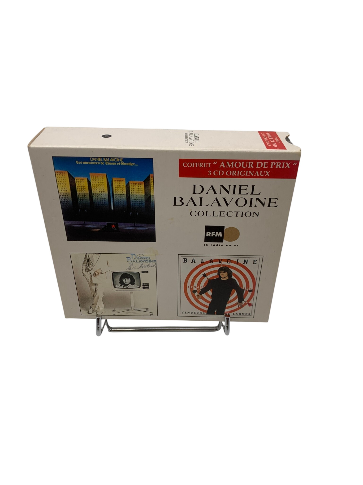 Coffret CD Daniel Balavoine Très bon état -  reconditionné disponible sur Label Emmaüs